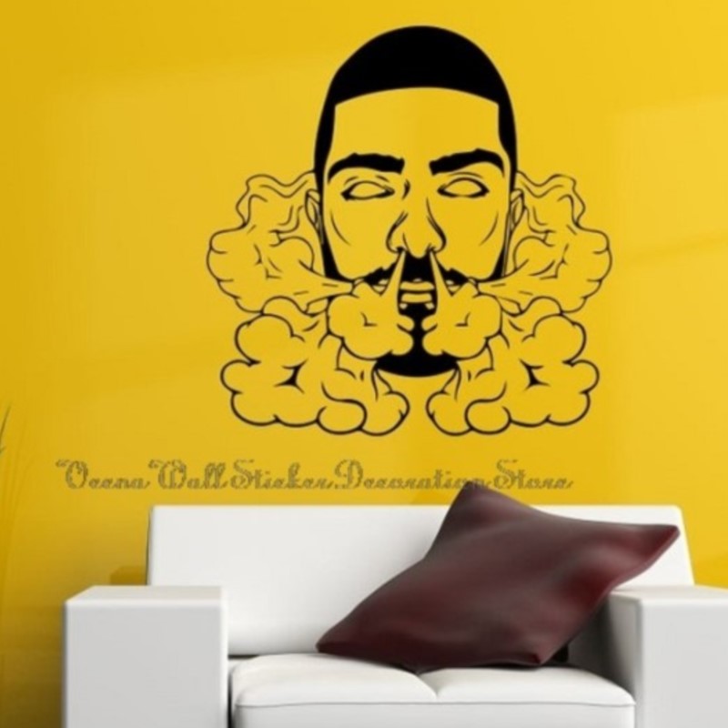 Vape Smoking Wall Sticker Stor - огляд і ціна Vaping Store