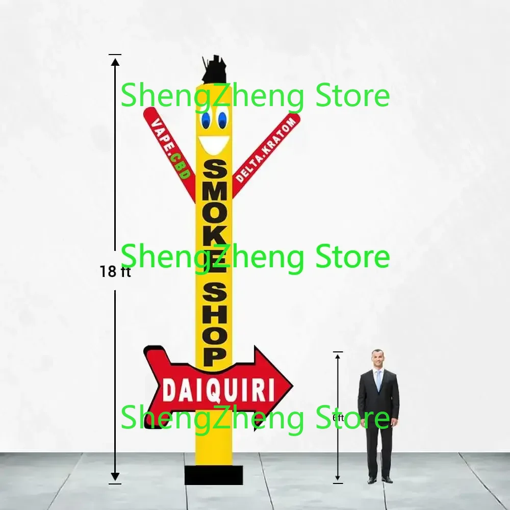 1Pcs 18Ft Tall Daiquiri Smoke  - огляд і ціна Vaping Air